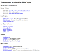 Tablet Screenshot of jaytaylor.com